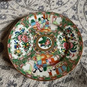 Vintage Rose Medallion plate
